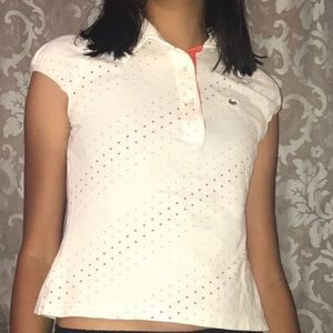 Multicolored Lacoste Tee